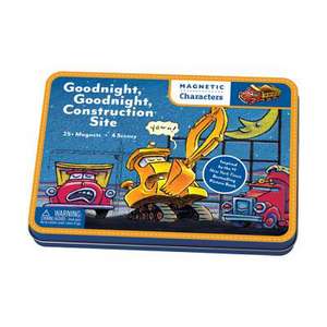 Goodnight, Goodnight Construction Site Magnetic Characters de Mudpuppy