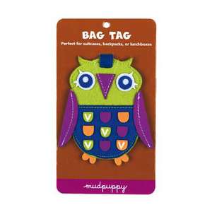 Owl Bag Tag de Mudpuppy