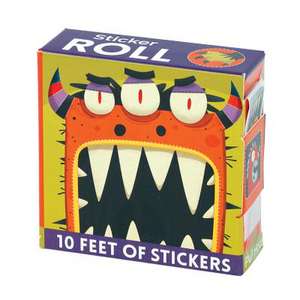 Monster Mania Sticker Roll de Mudpuppy