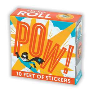 Superhero Sticker Roll de Mudpuppy