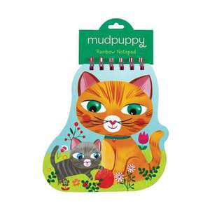 Cat Rainbow Notepad de Mudpuppy