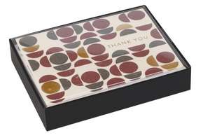 Mid-Century Mod Luxe Thank You Notes de Galison