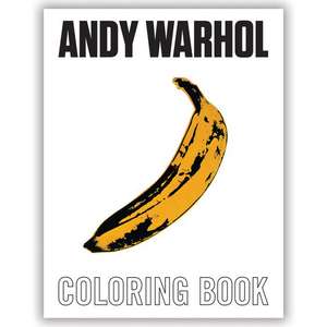 Andy Warhol Coloring Book de Mudpuppy