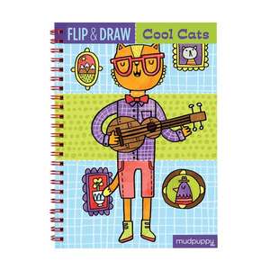 Cool Cats Flip & Draw de Mudpuppy