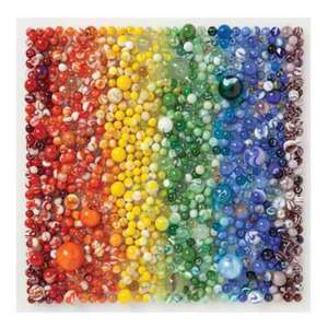 Puzzle 500 Piese Rainbow Marbles Galison de Julie Seabrook 