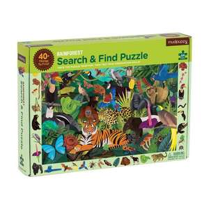 Rainforest Search & Find Puzzle de Mudpuppy