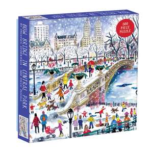 Michael Storrings Bow Bridge In Central Park 500 Piece Puzz.