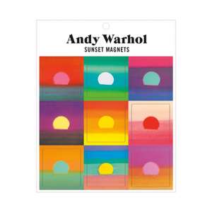 Andy Warhol Sunset Magnets de Galison