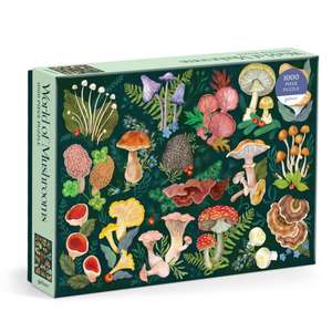 World of Mushrooms. 1000 Piece Puzzle de Galison