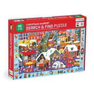 Christmas Market 64 Piece Search & Find Puzzle de Maria Neradova