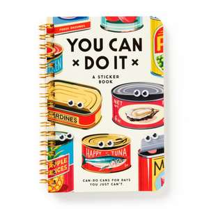 You Can Do It Googly Sticker Book de Brass Monkey