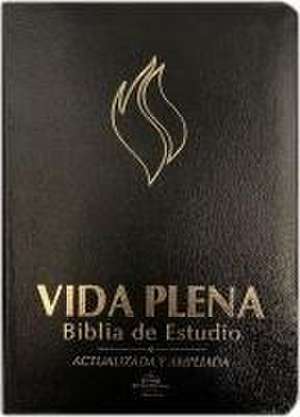 Rvr 1960 Vida Plena Biblia de Estudio - Cuero Negro / Fire Bible Black Bonded L Eather de Life Publishers