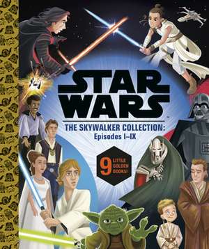 Star Wars Episodes I - IX: A Little Golden Book Collection (Star Wars) de Golden Books