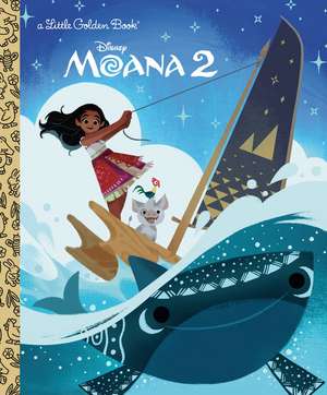 Disney Moana 2 Little Golden Book de Golden Books