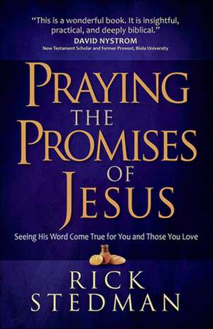 Praying the Promises of Jesus: Seeing His Word Come True for You and Those You Love de Rick Stedman