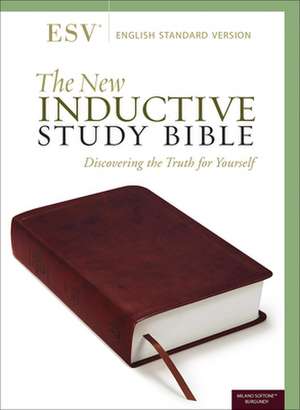 The New Inductive Study Bible (Esv, Milano Softone, Burgundy) de Precept Ministries International