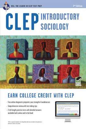 CLEP(R) Introductory Sociology Book + Online de William Egelman