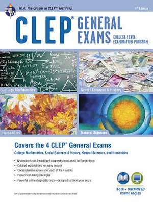 CLEP(R) General Exams Book + Online de Stu Schwartz