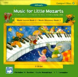 Music for Little Mozarts: Music Lesson Book 2-Music Discovery Book 2 de Gayle Kowalchyk