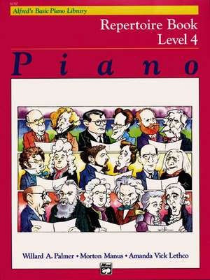 Alfred's Basic Piano Course Repertoire, Bk 4 de Willard Palmer