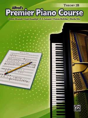 Premier Piano Course Theory, Bk 2b de Dennis Alexander