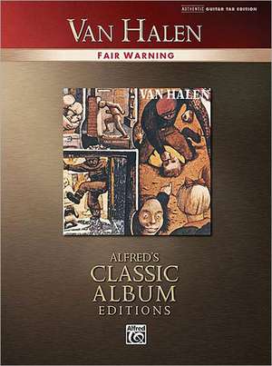 Van Halen -- Fair Warning de Van Halen