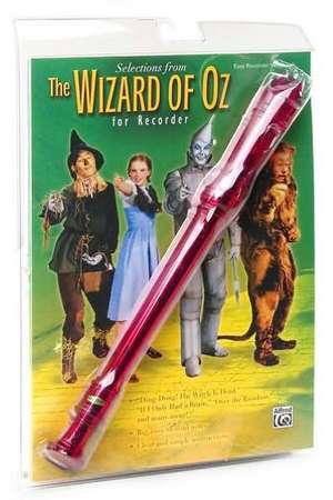 The Wizard of Oz for Recorder [With Recorder] de Alfred Publishing