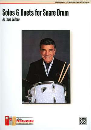 Solos & Duets for Snare Drum de Louie Bellson