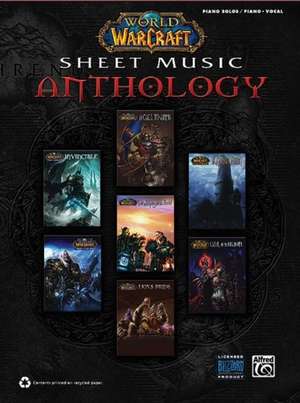 World of Warcraft Sheet Music Anthology: Piano Solos/Piano/Vocal de Alfred Music