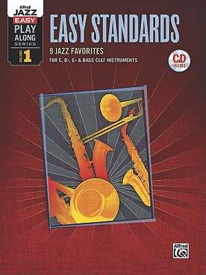 Alfred Jazz Easy Play-Along -- Easy Standards, Vol 1