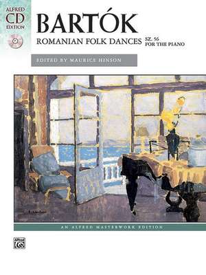 Bartók -- Romanian Folk Dances, Sz. 56 for the Piano de Béla Bartók