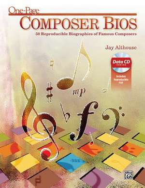 One-Page Composer Bios de Jay Althouse