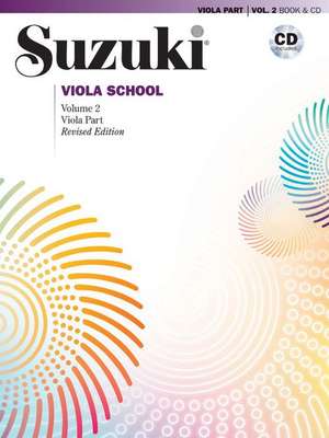 Suzuki Viola School, Vol 2: Viola Part, Book & CD [With CD (Audio)] de William Preucil