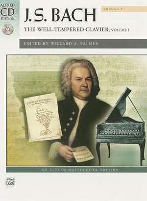 Bach -- The Well-Tempered Clavier, Vol 1: Comb Bound Book de Johann Sebastian Bach