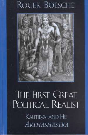 The First Great Political Realist de Roger Boesche