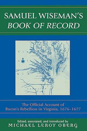 Samuel Wiseman's Book of Record de Samuel Wiseman