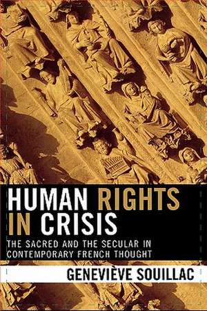 Human Rights in Crisis de Genevieve Souillac