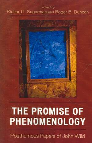 The Promise of Phenomenology