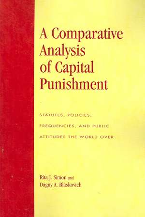 A Comparative Analysis of Capital Punishment de Rita J. Simon