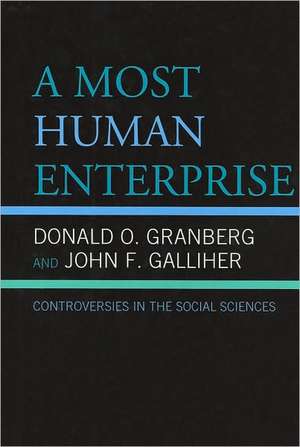 A Most Human Enterprise de Donald O. Granberg