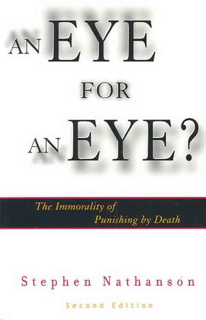 Eye for an Eye? de Stephen Nathanson