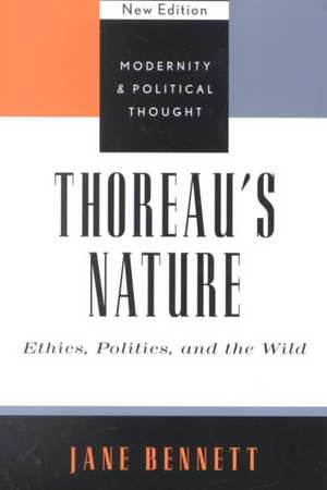 Thoreau's Nature de Rebecca Jane Bennett