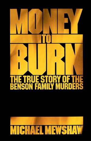 Money to Burn de Michael Mewshaw