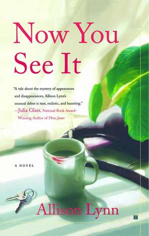 Now You See It: A Novel de Allison Lynn