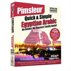 Arabic (Egyptian), Q&s: Learn to Speak and Understand Egyptian Arabic with Pimsleur Language Programs de Pimsleur