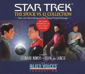 Spock vs. Q Gift Set de Alien Voices