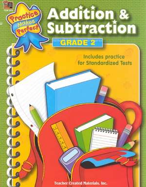 Addition & Subtraction Grade 2 de Teacher Created Resources