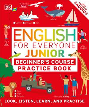 English for Everyone Junior Beginner's Course Practice Book de Dk