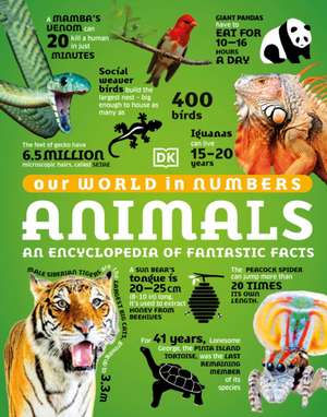 Our World in Numbers Animals de Dk