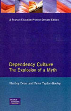 Dependency Culture de Hartley Dean